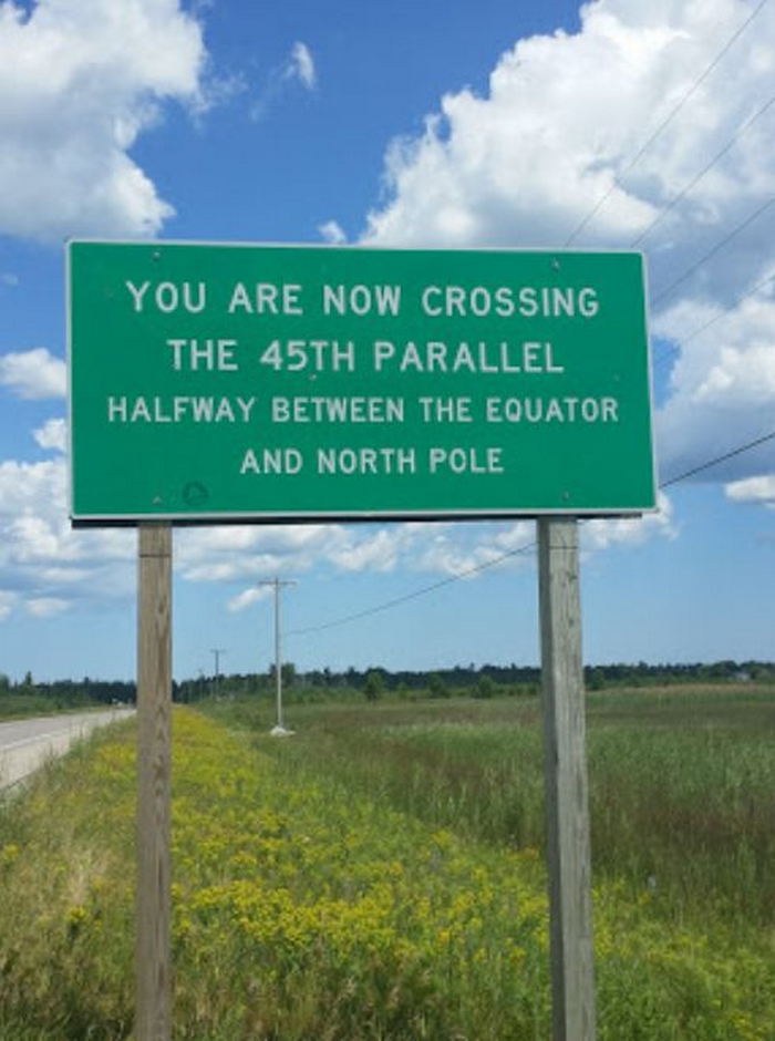 45th Parallel Marker - Web Listing (newer photo)